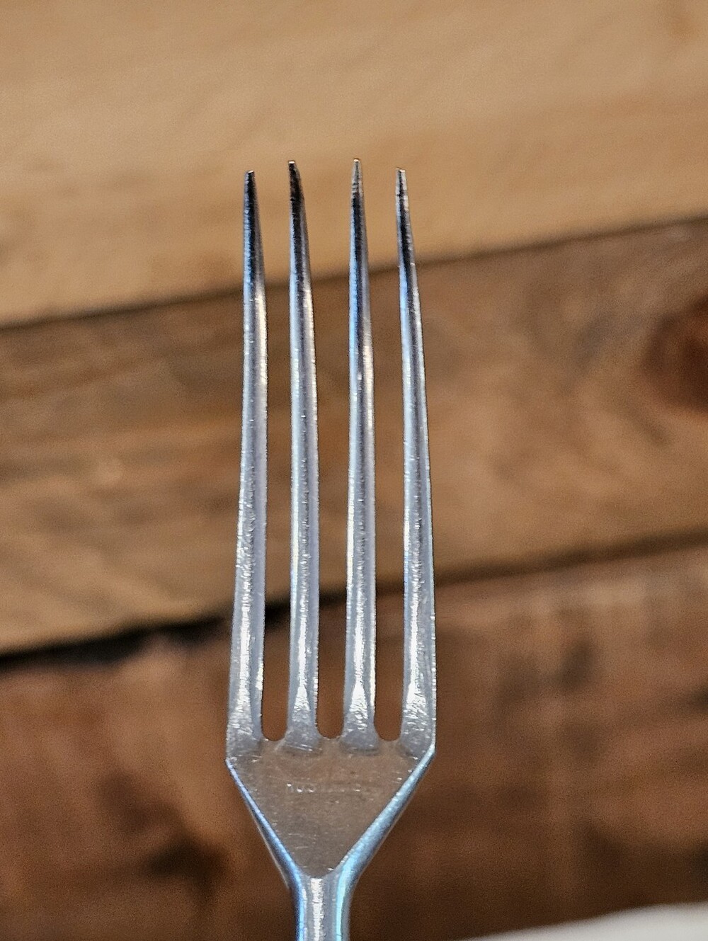 Vintage 50s MCM Anton Wingen Jr. Natural Horn Cutlery Set - 6 Forks & 3 Knives - Picture 10 of 16